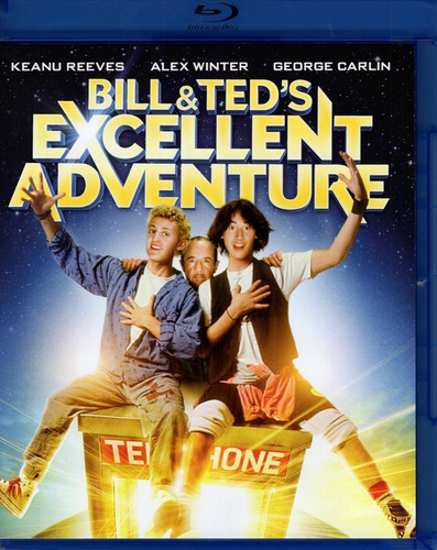 Bill & Teds Magnifica Aventura Keanu Reeves Pelicula Blu-ray