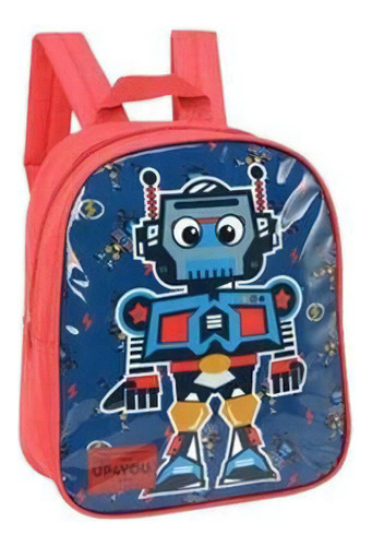 Mini Mochila Escolar Infantil Up4you Robo