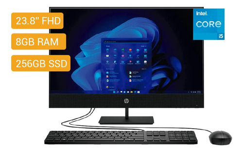 Hp Aio 240 G9, Intel I5-1235u, 8gb Ram, 256gb Ssd, 23.8 Fhd