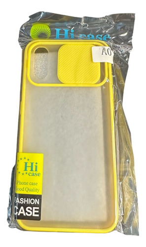 Capa Samsung A01 Com Protetor Para Câmera