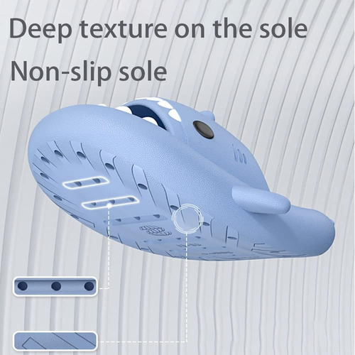 2023 Sharky De Tiburon Chanclas, Sandalias Con Punta Abierta