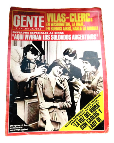 Revista Gente Nro 836 Vilas Lady Di