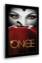 Comprar Quadro Decorativo Once Upon A Time Poster Emoldurado 23x33cm