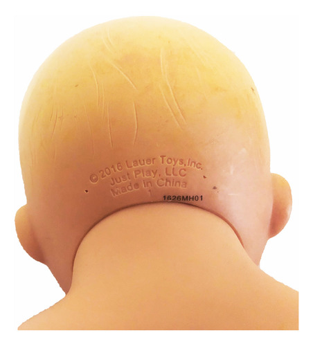 Muñeca Bebé De Agua Lauer Toys Ojos Azules 12 Cabello Rubio (Usado)