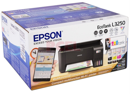 Imagen 3 de 5 de Impresora Epson L3250 Ecotank Multifuncional Scanner Copias