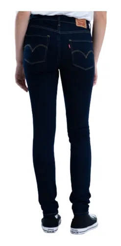 Jean Levi's Mujer 721 High Rise Skinny Azul Marino