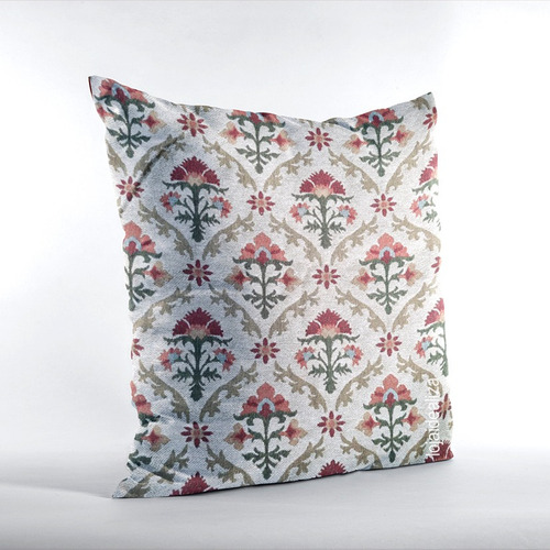 Capa Almofada Jacquard Sued C/ Zíper Alto Padrão 43x43 M575