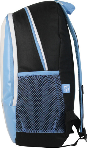 Mochila Atlético Tucumán Estampada De 17 Producto Color Celeste Diseño De La Tela Cat