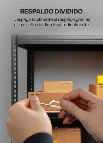 Cinta Etiquedora Qian, 6 Piezas, Compatible Con Brother P-touch, 9mm 0.375 Pulgadas, Negro/transparente, Largo 8m, Qze-121