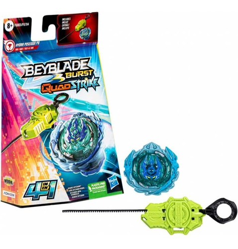 Beyblade Quad Strike 4 En 1 - Hydra Poseidon P8 Hasbro