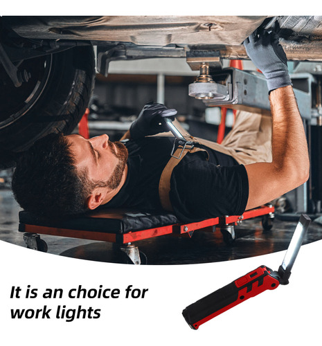 1 Linterna Plegable, Luces De Trabajo Led Cob Portátiles