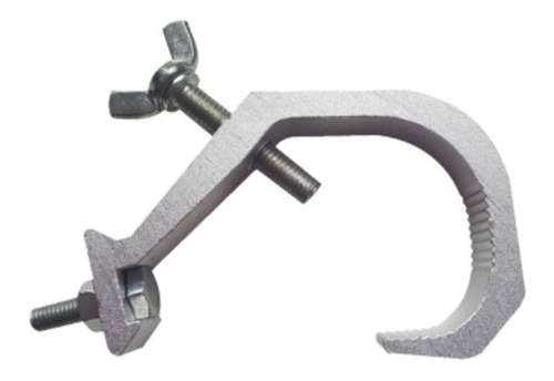 Imagem 1 de 3 de 10 Garra Clamp Gancho Q15 De Aluminio Box Truss Loja
