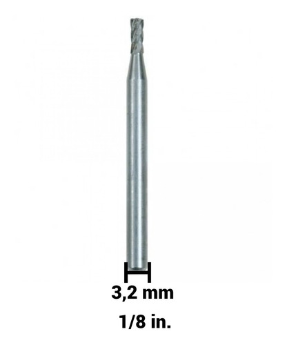 Imagem 5 de 8 de Kit Escariadores Paralelo Ref 193 + Ref 196 Haste 1/8 Pol