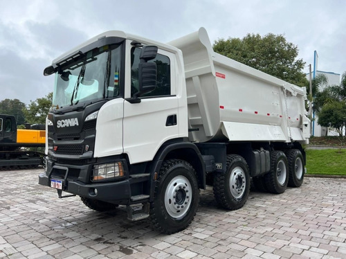  Scania Xt 500 8x4 Ano 2022/2022 Caçamba Rossetti  4 Unidade