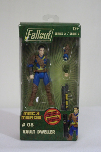 Muñeco Fallout Mega Merge Figura Series Vault-dweller 