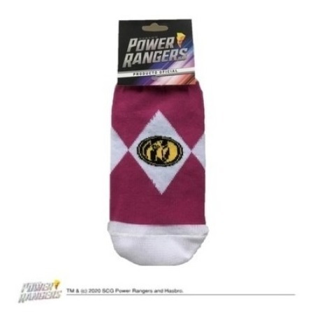 Medias Power Ranger Rosa - Licencia Oficial Power Rangers