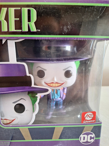 Funko Pop Batman 1989 The Joker Chase Sticker Game Stop Y Ae (Usado)