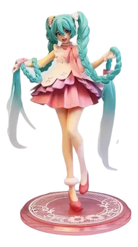 Figura Miku Hatsune Anime Hermosa Colección