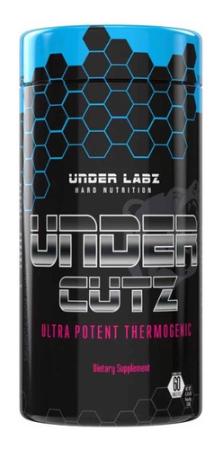 Under Cutz 60 Tablets Under Labz - Termogênico Ultra Potente