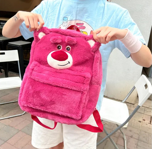 Mochilas Disney - Afelpadas - Sillivan - Lotso- Capibara Lotso