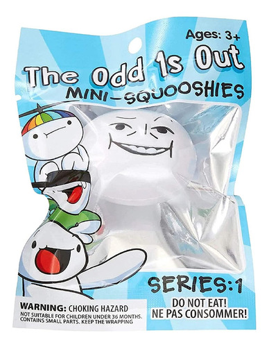 Boneco Aleatório The Odd 1s Out Mini Squooshies Série 1, Pac