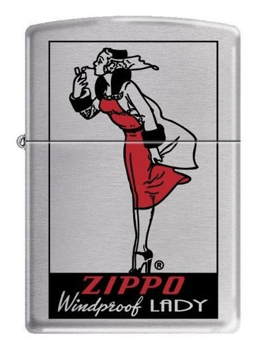 Zippo Cortavientos Señora Chrome Vientos Nia Encendedor.