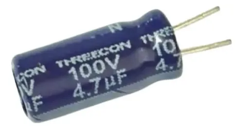10 Stück - Elko 4,7µF / 50V Kondensator Elkos Elektrolytkondensatoren 4