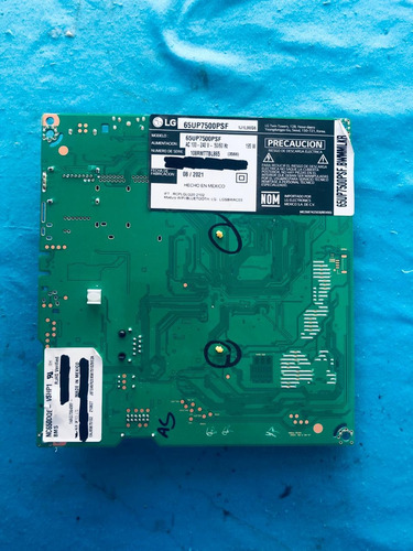 Tarjeta Main Lg 65up7500psf Vers.bwmmlkr / Eax69532504(1.0) (Usado)