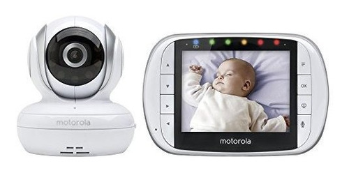 Monitor Para Bebé Mbp33xl Motorola 24 Ghz Fhss Con Visualiza