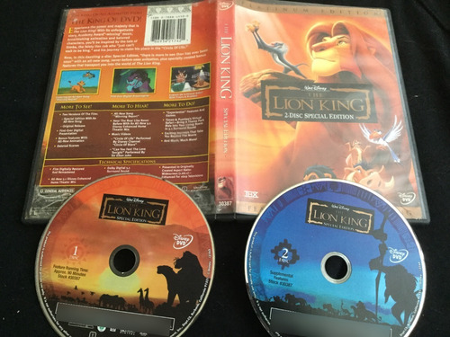 El Rey Leon Disney Importada  Dvd P8