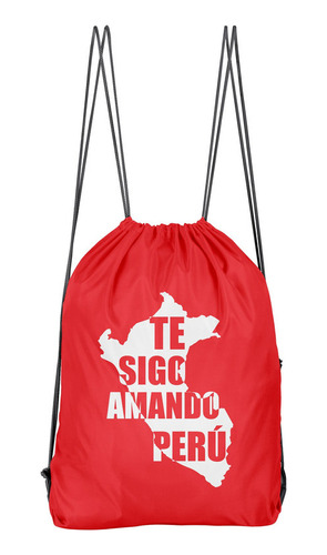 Bolso Deportivo Te Sigo Amando Peru (d0641 Boleto.store)