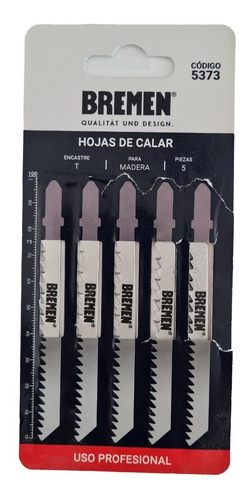 Hojas Para Calar Madera T144d Encastre  T  Bremen 5373