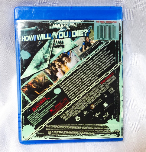 Destino Final - Final Destination Bluray 3d