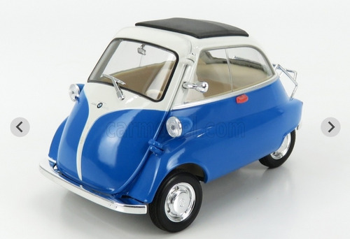 Auto Clásico De Colección Bmw Isetta Huevito Escala 1:18 