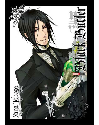 Panini Manga Black Butler N.5, De Yana Toboso., Vol. 5. Editorial Panini, Tapa Blanda En Español, 2014