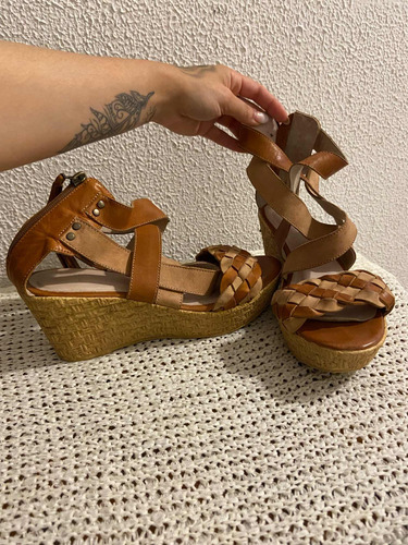 Sandalias Usadas Cuero