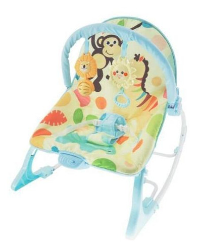 Cadeira Balancinho Baby Dm Toys Colorido 0 Meses