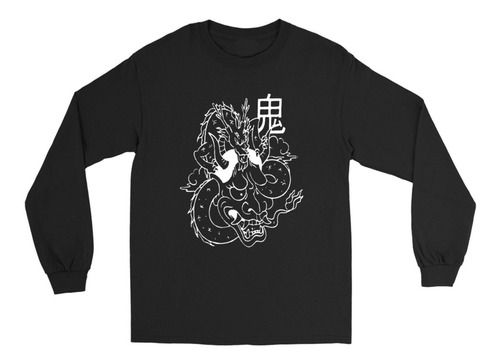 Polera Manga Larga - Oni