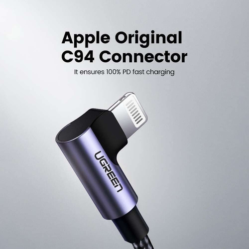 Ugreen Cable Mfi Usb C Para iPhone 13 Pro Max Mini *1m