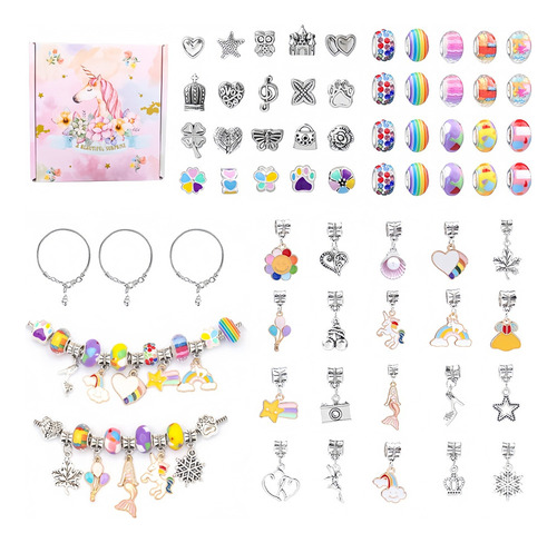 Juego De Materiales Coloridos For Hacer Collares De 67 Piez