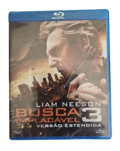 Blu-ray Busca Implacável 3 Liam Neeson Lacrado