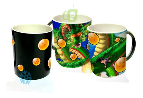 Tazón Goku, Dragon Ball, Kaioken, Tazon Magico, Magic Mug