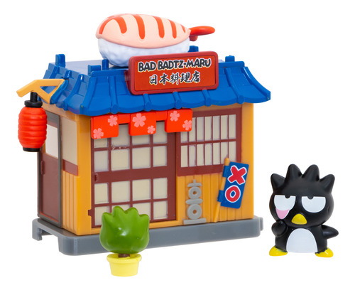 Mini Set De Juego Ruz Sanrio Hello Kitty Badtz Maru 10 Cm