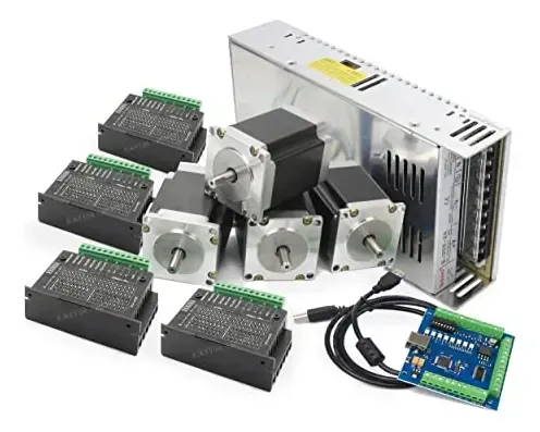 Lot De 4 Supports Moteur Pas à Pas Nema 23 - En Acier Pour Montage Solide