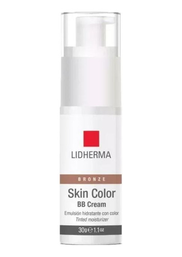Skin Color Bb Cream Beige Emulsion 30gr Hidratante Lidherma