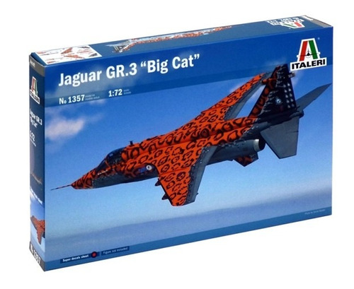 Jaguar Gr.3 Big Cat  1/72  Italeri No 1357