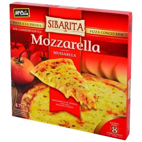 Pizza Mozzarella Sibarita X1 Unidad