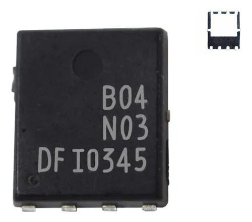 Mosfet Emb04n03h, Emb04n03, B04n03