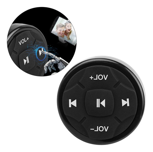 Botão Do Volante De Mídia Bluetooth Para Iniciar Siri Para O