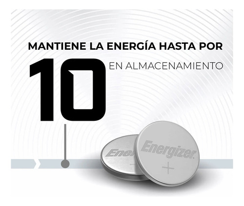 Batería De Litio Energizer 2032 Tipo Moneda, Pack Con 12pzs
